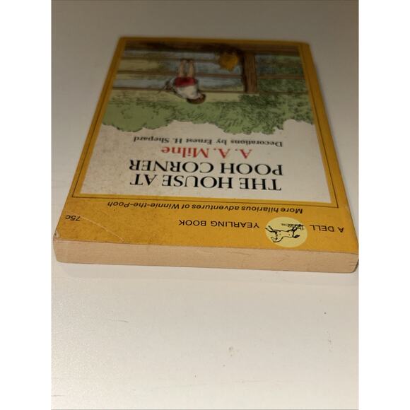 The House at Pooh Corner by A. A. Milne 1970 Vintage Paperback Book, Dell Book - Picture 5 of 15